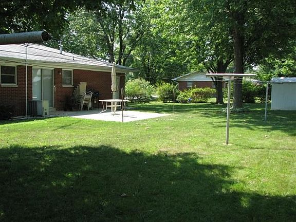 Back Paito area of the home.