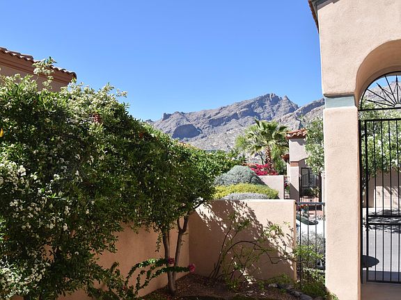 Mountain views from the private front patio