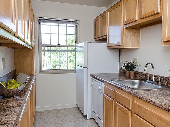 Kitchen with classic appliances