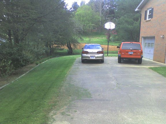 long driveway can six cars