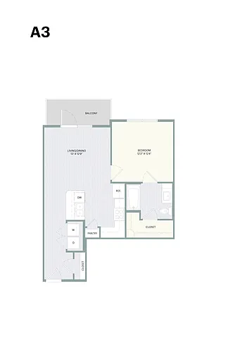 Floor plan A03