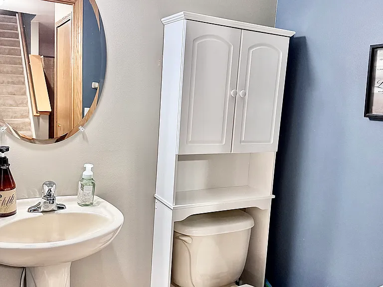 Powder room main floor
