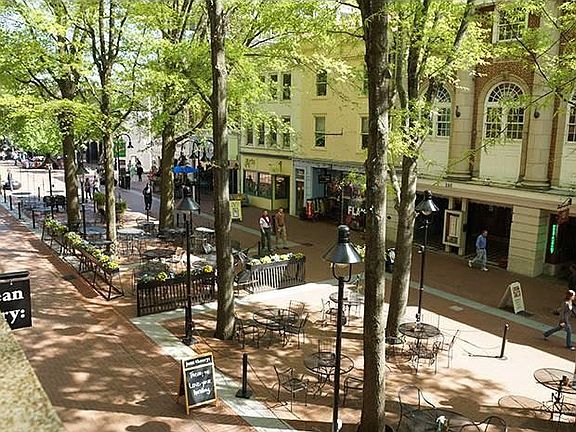 View of the Downtown Mall