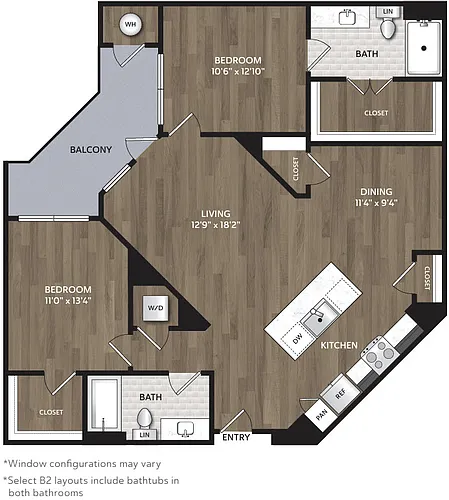 Floor plan B2