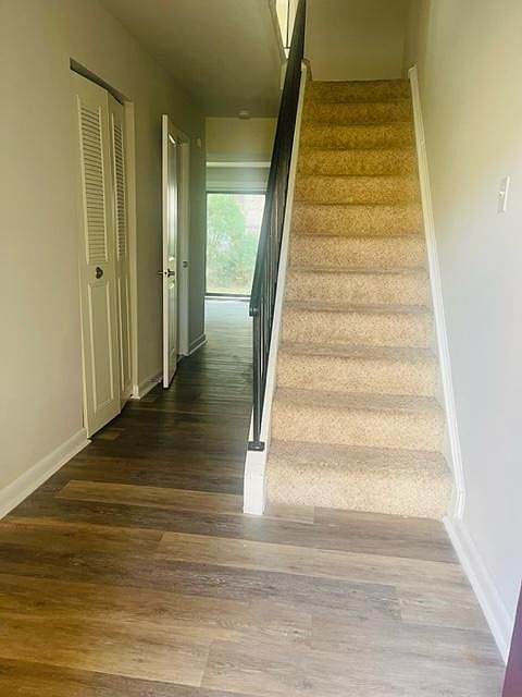 Entry into townhome