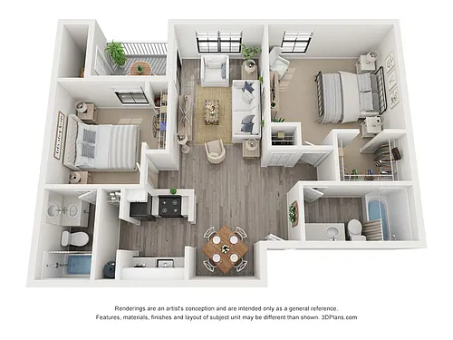 Floor plan B1