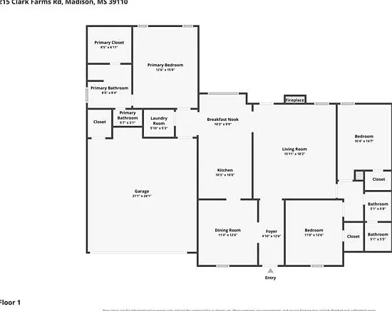 3 bed, 2.0 bath, 1750 sqft, $2,095 — Photo 2