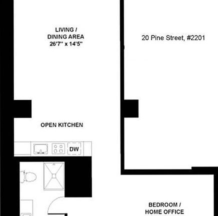 2nd image of 20 Pine St APT 2201