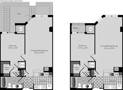 Floor plan B1A