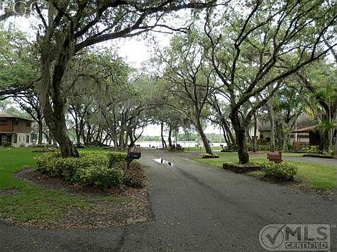 View from front of property. Two lots up from river.