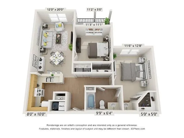 Floor plan B