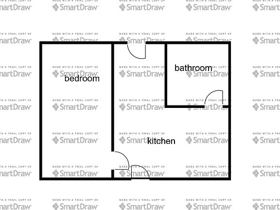 floor plan (not to scale)