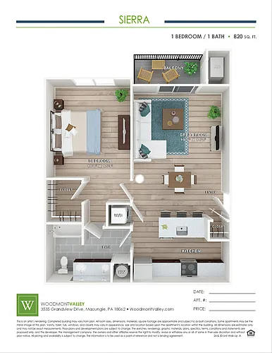 Floor plan Sierra