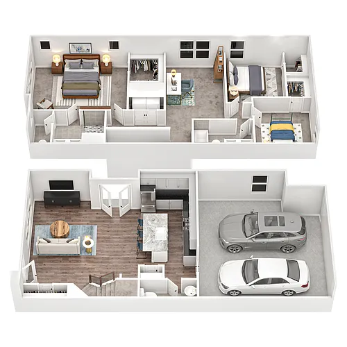 Floor plan Oak