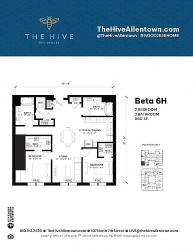 Floor plan Beta6H
