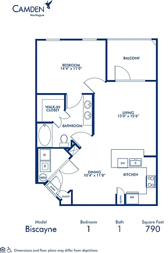 Floor plan Biscayne