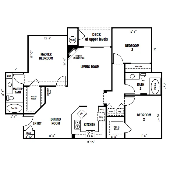 Floor plan 3A