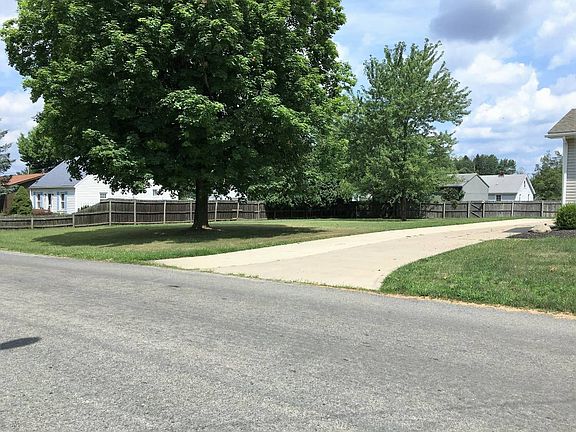 Large yard with fence