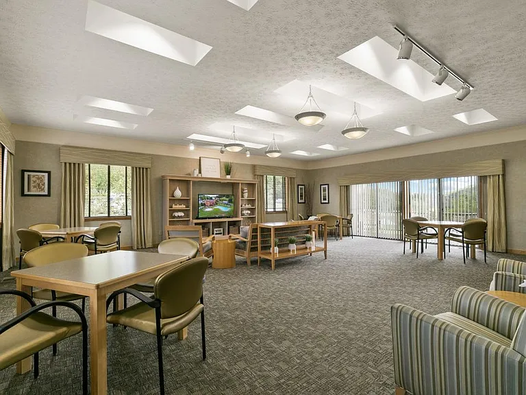 Community Building Interior- Available for Private Events