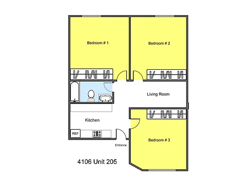 Floor plan 305