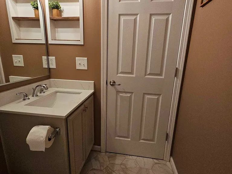 Shared bathroom