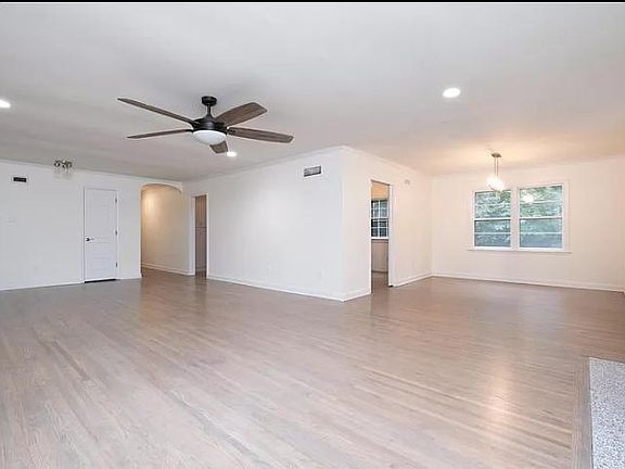 Pocket doors to close kitchen if desired.