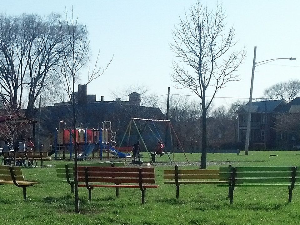 Across from a park that's great for fun in the sun!!!