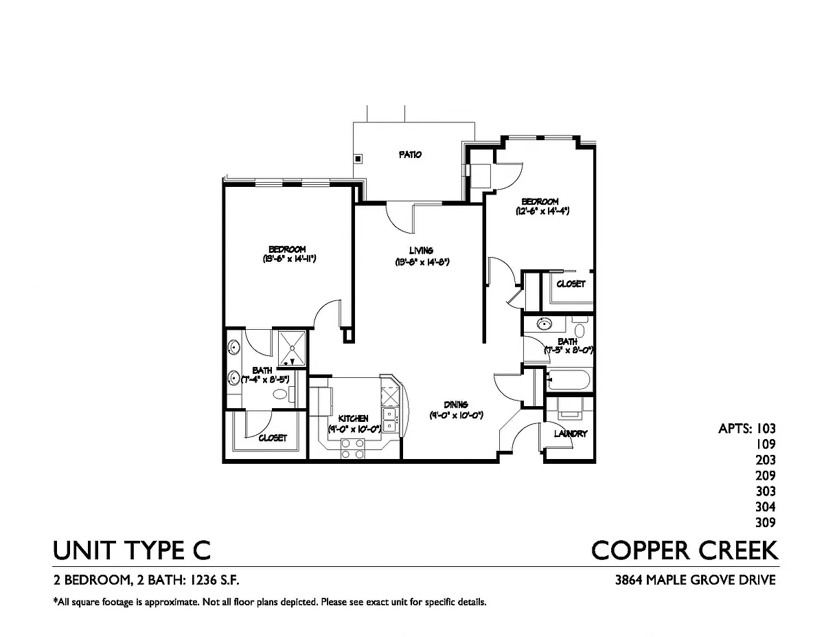 Floor plan C