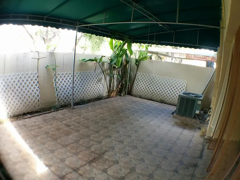 Large back yard - view 1