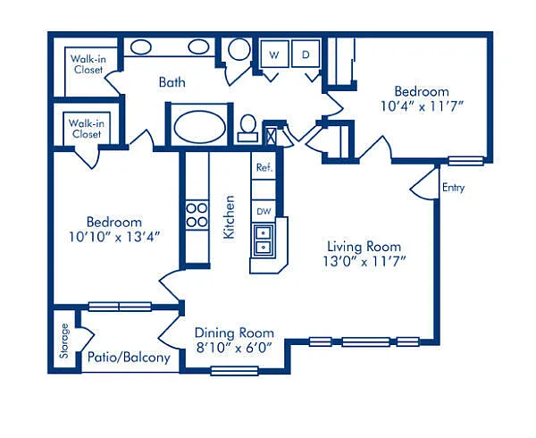 Floor plan D