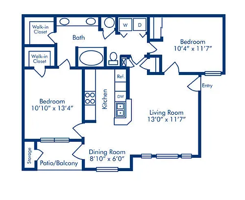 Floor plan D