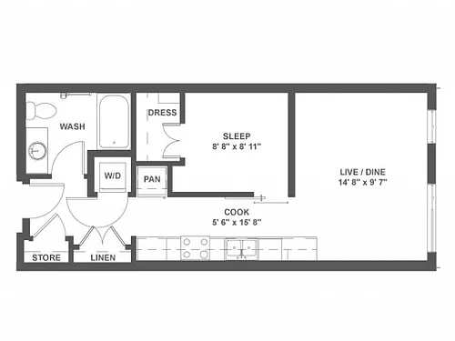 Floor plan E2