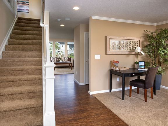 Flex Room, Open to the Roomy Foyer