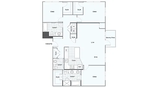 Floor plan C1