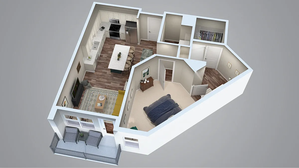 Floor plan The Prewitt