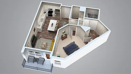 Floor plan The Prewitt