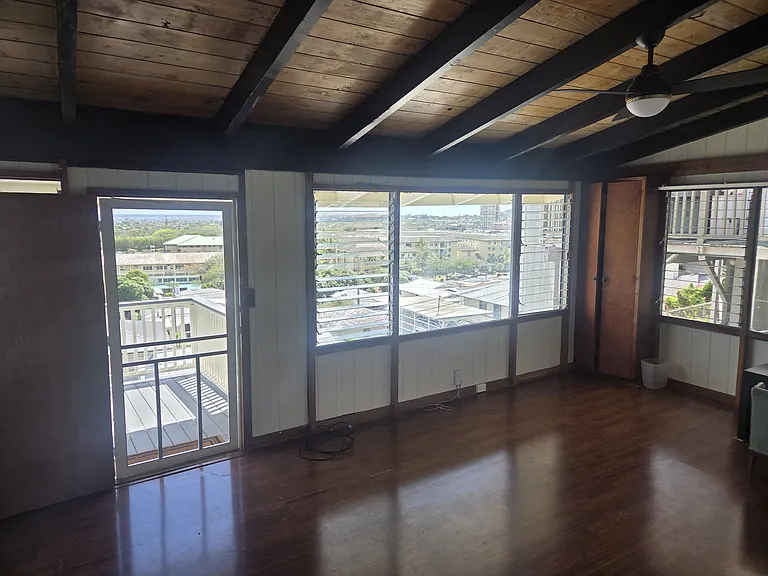View from living room