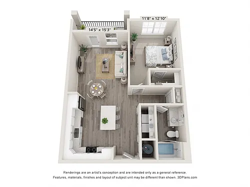 Floor plan A1