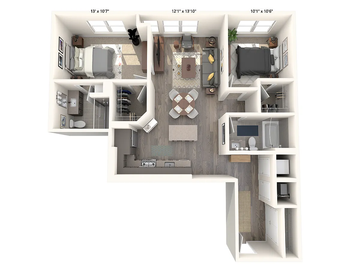 Floor plan B02
