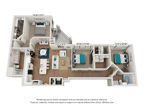 Floor plan Boardwalk