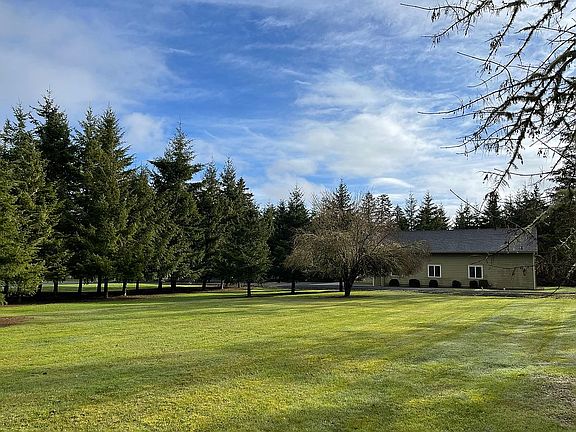 Front yard & shop view