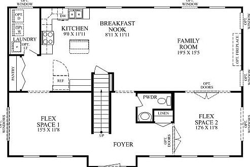 Elevation: A - 1st Floor