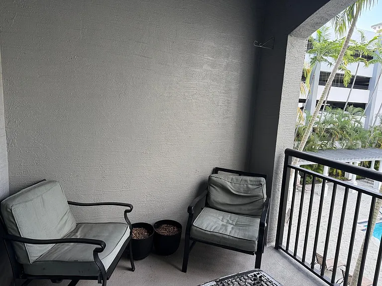 Patio view from Master Bedroom