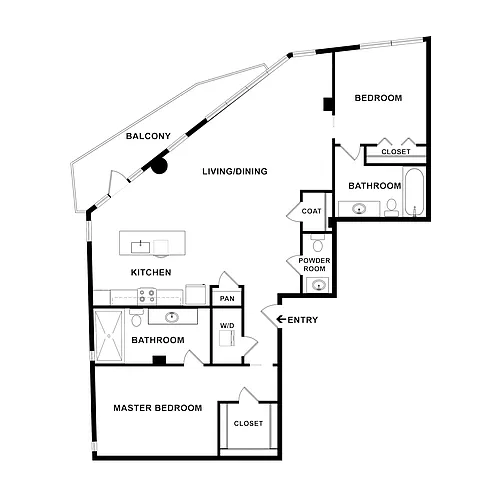 Floor plan B3