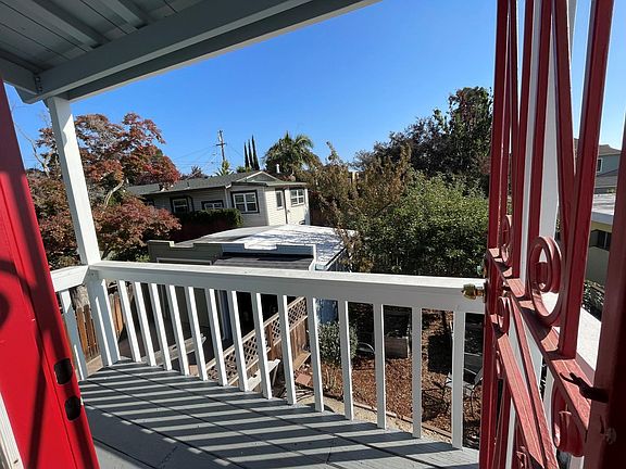 Balcony off primary bedroom