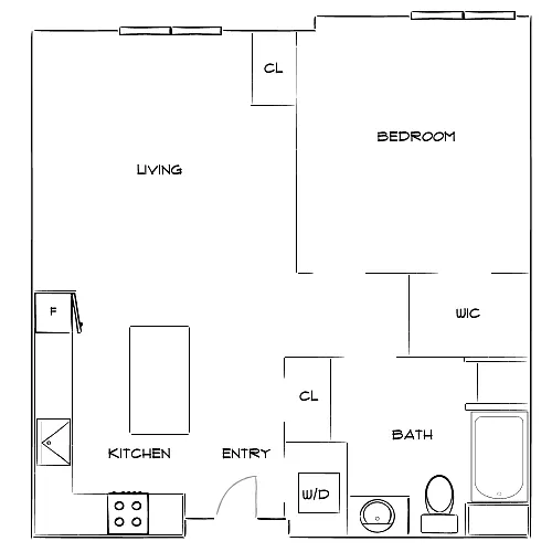 Floor plan Design 1A