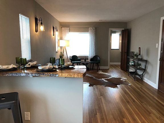 A great shot from the kitchen