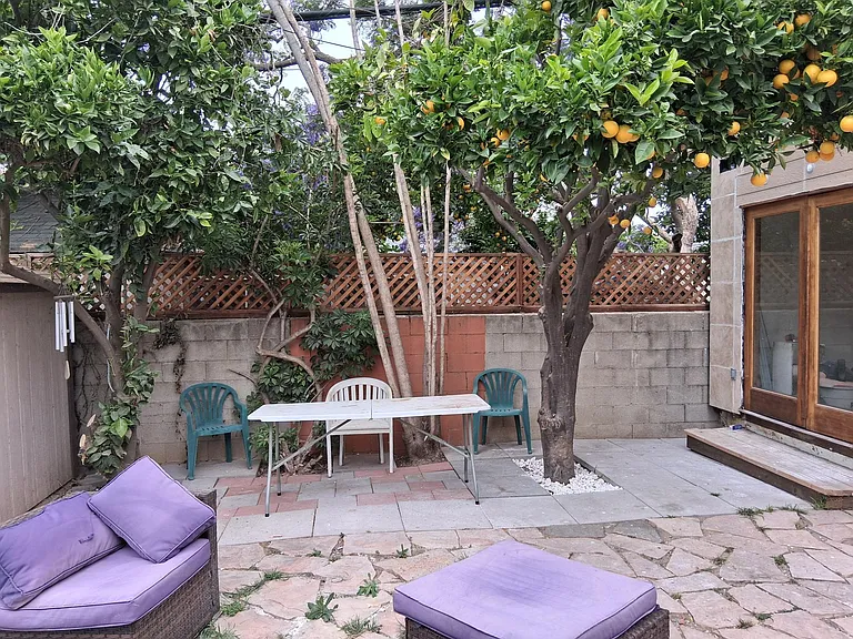 Private yard