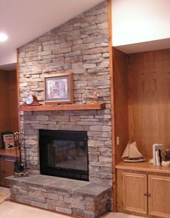 Custom Fireplace/shelves
