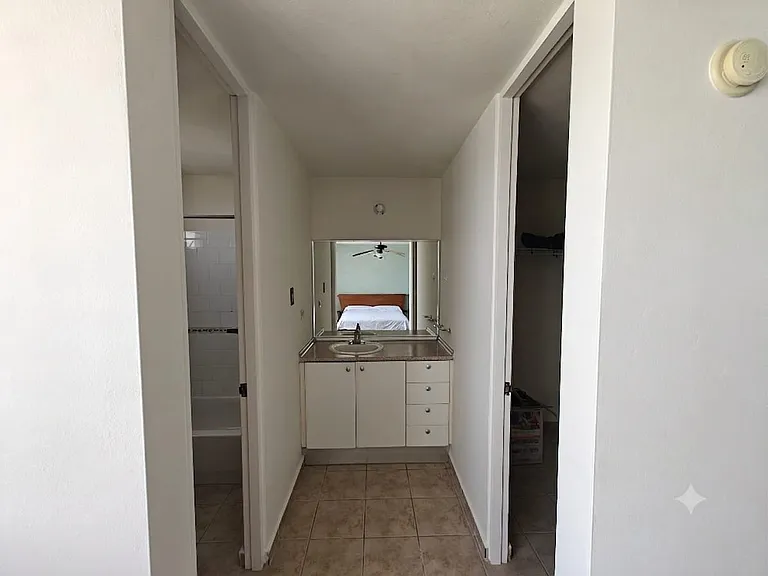 Master room: Area de vanity, bano y walking closet